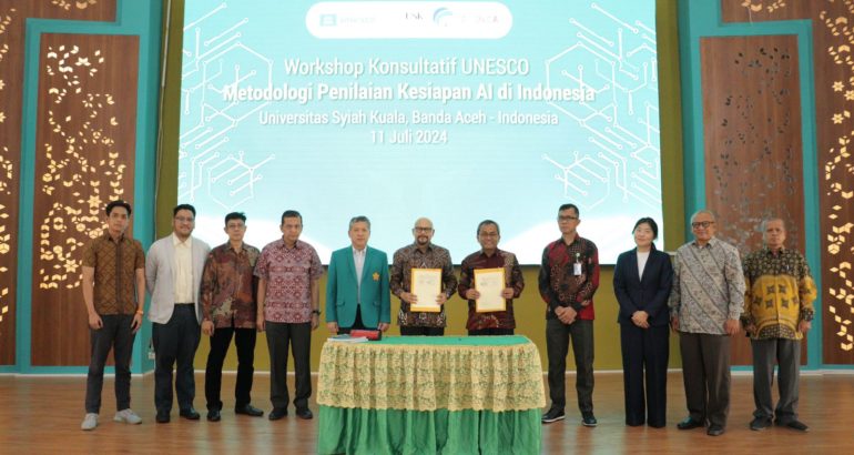 Department of Informatics, FMIPA USK Hosts UNESCO Workshop on AI Readiness Assessment in Indonesia