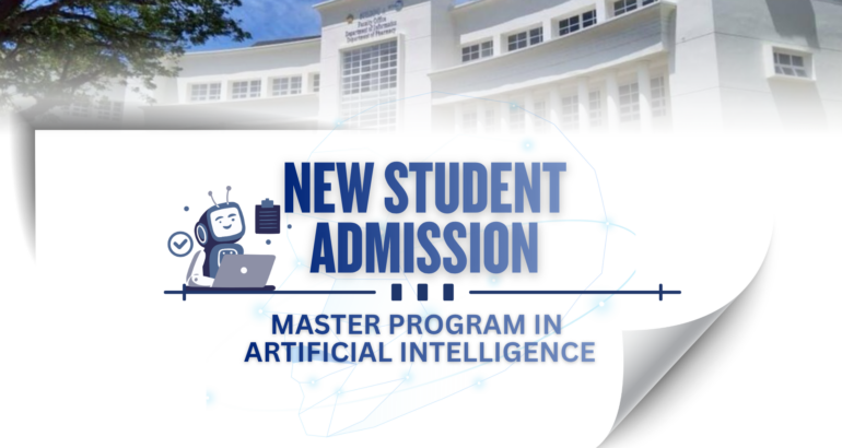 MASTER PROGRAM IN ARTIFICIAL INTELLIGENCE OPENS ADMISSION FOR ACADEMIC YEAR 2026/2027