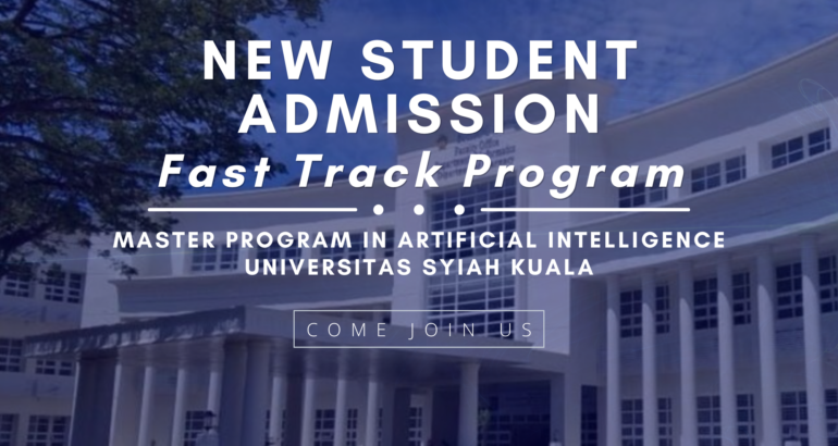 New Student Admission for the Fast Track Program 2026/2027 is Now Open